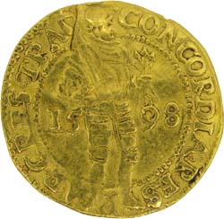 Ducat 1598 back